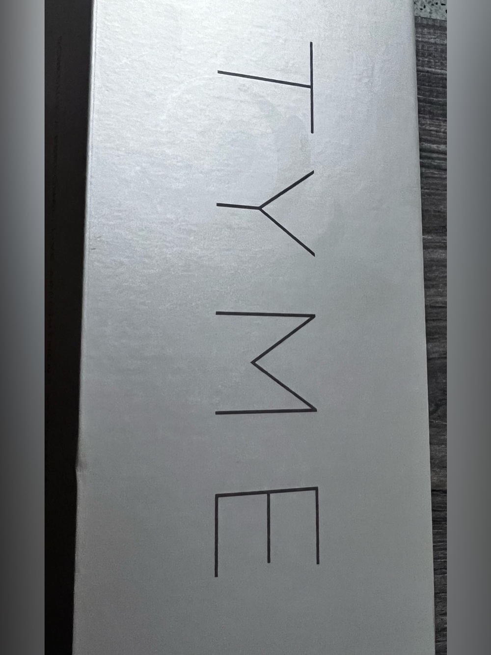 TYME Silver and Black Hair Tool Box